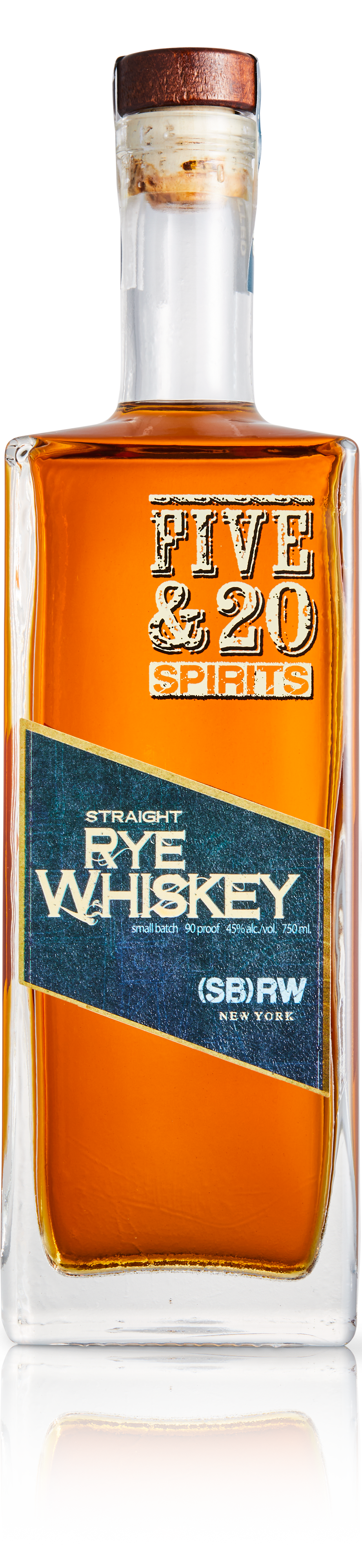 Five & 20 Spirits Straight Rye Whiskey