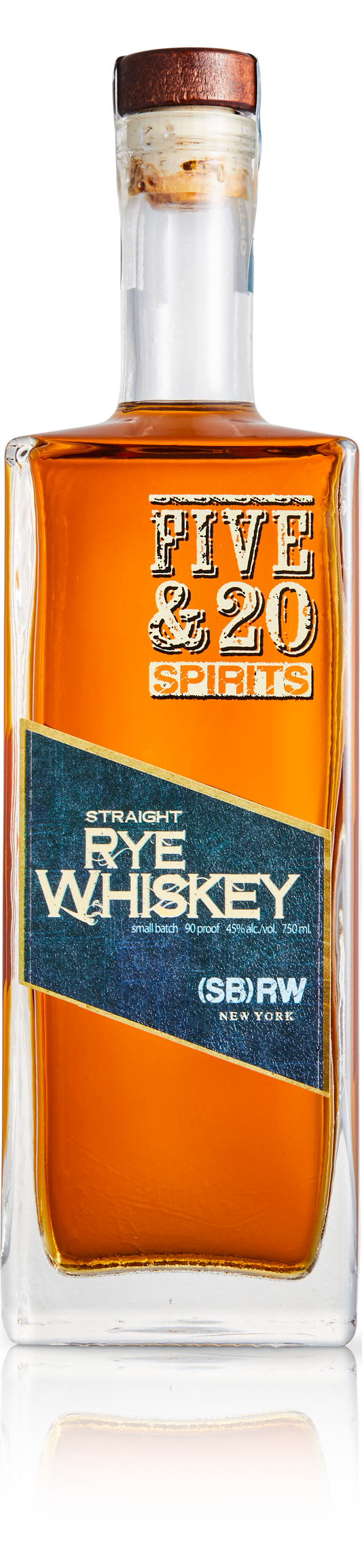 Five & 20 Spirits Straight Rye Whiskey
